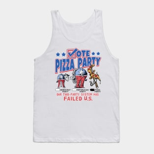 Vote Pizza Party 2020 Tank Top